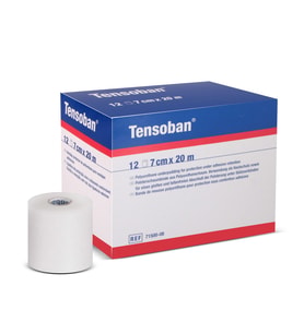 Tensoban Bandaj Altı Sünger 7cm x 20m Beyaz Renk