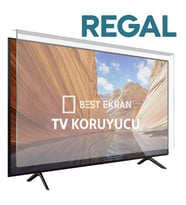 REGAL 50RT01900 TV EKRAN KORUYUCU - Regal 50" inç smart vidaa Tv Ekran Koruyucu Şeffaf Paneli