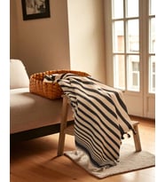 Doğal Pamuk , Yumuşak Çift Kişilik Pike , Çok Amaçlı Örtü , Koltuk Örtüsü 280 x 300 Cm - Zebra