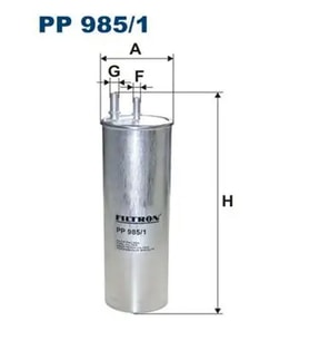 FILTRON PP9851 Yakit Filtresi 7H0127401D