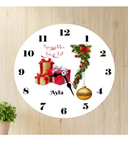 Hediye Kutu Temalı Duvar Saati