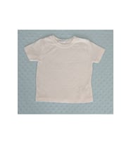 VİOMAY BABY Kız Çocuk Kısa Kollu Düz Body 1-4 Yaş Ekru (Ekru-Pembe)