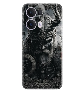 Oppo Reno 13F Kılıf Boutique Baskılı Resimli Viking Pcode -012