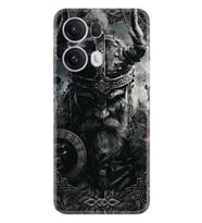 Oppo Reno 13F Kılıf Boutique Baskılı Resimli Viking Pcode -012