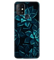 INFINIX Hot 8 9 10 11S Hot 10 Play 10T Kılıf Desemli Silikon Mistik Çiçekler 1650