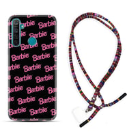 Realme 5i 5 Pro 6i 7 Pro 8 Kılıf Boyun Asklı Rasta Silikon Barbie 1404