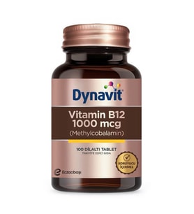 Dynavit Vitamin B12 1000 mcg 100 Tablet
