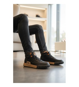Marcomen 152-18111 M Siyah Erkek Sneaker