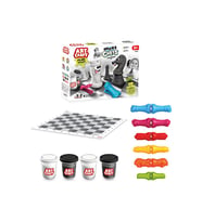 Dede Satranç Hamur Set 4 Adet Oyun Hamuru Ile Satranç Oyun Seti-03732
