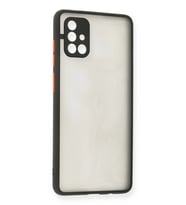 Galaxy A71 Kılıf Montreal Silikon Kapak - Siyah