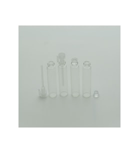 PARFÜM ŞİŞESİ 2 ML (50 ADET) ÇUBUKLU MODELİ (Şeffaf)