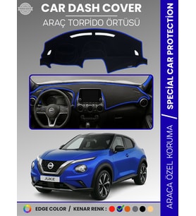 NISSAN JUKE F16 (2019-2025) Torpido Örtüsü Premium Kalite Torpido Koruma Araca Özel UV Koruma