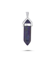 925 Ayar Lapis Lazuli Taşlı Gümüş Kolye