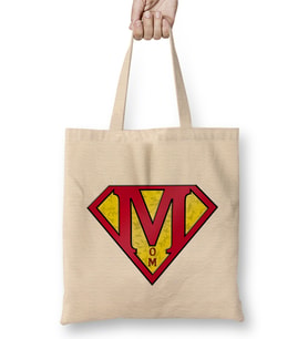 Supermom Süperanne 015 Bez Çanta Uzun Saplı