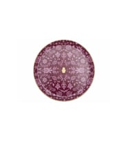 Fuşya Düz Tabak 24 cm, Şık ve Modern Tasarım, Evinize Renk Katın