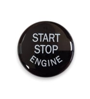 BMW Z4 E89 2009-2016 Start Stop Basma Düğmesinin Kapağı Siyah