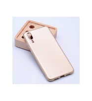 Huawei P20 Uyumlu Kılıf Zore Premier Silikon Kapak (Gold)
