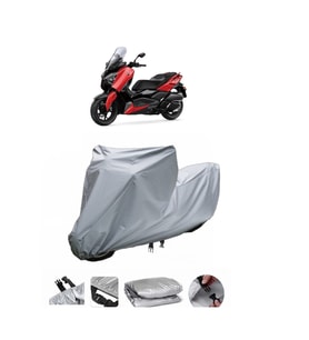 Yamaha X-Max 300 ABS  Gri Motosiklet Brandası ARKA ÇANTA UYUMLU DEĞİLDİR