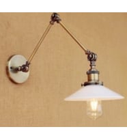 MYLİGHTS RETRO APLİK ESKİTME BRONZ APLİK AKROBAT APLİK RETRO AKROBAT APLİK (Siyah)