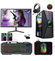Xaser Xsr257 i7 4770 16GB Ram 256GB SSD 4GB RX550 Ekran Kartı 21.5" Monitör Oyun Bilgisayarı