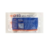 Bd Micro-Fine Plus 0,5 Ml - Enjektör 30G 0,30mm x 8mm 10'lu (10 paket)