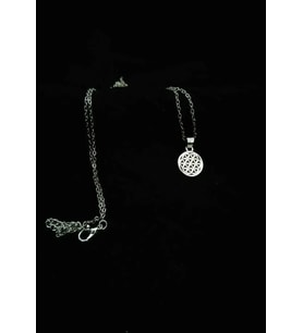 juarmi MARK YAŞAM ÇİÇEĞİ KOLYE (Gümüş)
