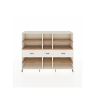 Hyperion Dolap 9 Raflı 3 Çekmeceli  220x44x163 Aytaşı-Çam/Aytaşı