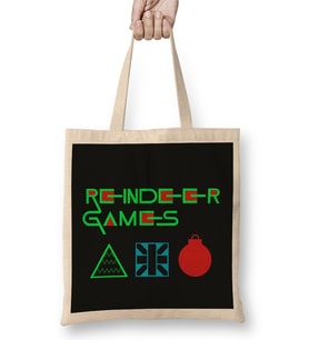 Squid Game Reindeer Games 01 Bez Çanta Uzun Saplı