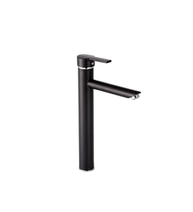 FONTANA ÇANAK TİPİ LAVABO BATARYASI FS-1125 MAT SİYAH