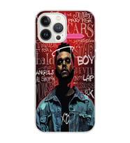Iphone 12 PRO Uyumlu The Weeknd Tasarımlı Şeffaf Telefon Kılıfı