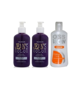 Saç Boyası Ametist 250ml 2ad Ve Ossion Boya Temizleyici 200ml