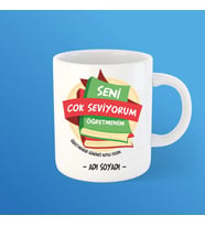 Öğretmenler Günü  Kupa Bardak-5