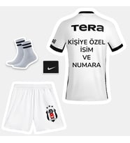 Kişiye Özel Baskılı Bêşekitaş 26-27 Yeni Sezon Çocuk Futbol Forması - 4'lü Set