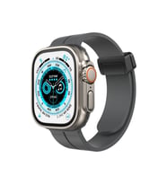 Uray store Apple Watch 38mm KR412 Elegance Stylısh Kordon - Füme