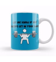 Gym Workout Fitness Lover Motivation Gift Quotes For MEN   Kupa Bardak Porselen