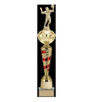 ODAK KUPA - Figürlü Kupalar - Voleybol Erkek Figürlü Kupalar FG-077 A - 58 cm