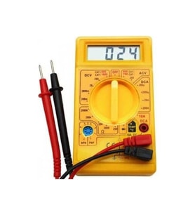 Digital Ölçü Aleti Multimeter Buzzer'li Avometre(877).