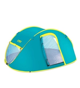 Bestway Pavillo Otomatik 4 Kişilik Kamp Çadırı Coolmount Kolay Kurulum 210x240x100 cm Mavi