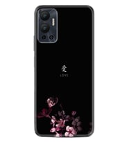 Infınix Hot 12 Kılıf Silikon Desen Özel Seri Love 1629