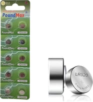Lexroo 10 adet AG6 (370,371,LR921,LR69,SR920W) 1.5V Alkalin Düğme Pil