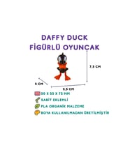 Daffy Duck Figür - 3D Karakter Oyuncak
