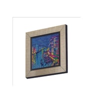 Venedik Görseli Baskılı MDF Magnet 7X7