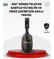 Northcity Sosyal Medya İçin Otomatik Yüz Takipli 360° Döner Gimbal Stand - Northcity