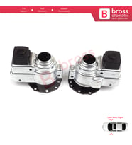 Dodge Ram Cadillac Chevrolet GMC 0817558 İçin Katlanabilir Yan Dikiz Ayna Motor Seti