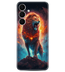 Samsung Galaxy S25 FE Kılıf Boutique Baskılı Resimli Arslan Pcode -062