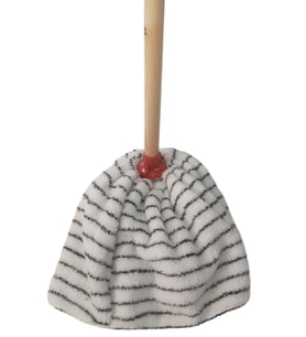 Lider Wellsoft Mop Paspas Mop Yedek Ucu Ve Ahşap Sapı ile Takım