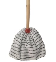 Lider Wellsoft Mop Paspas Mop Yedek Ucu Ve Ahşap Sapı ile Takım
