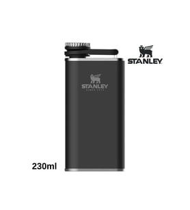 Stanley Classic Easy Fill Wide Mouth Flask Cep Matarası 0.23 LT Termos Matara (Siyah)