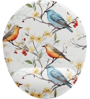 Kuş Desenli Bilek Destekli Mouse Pad