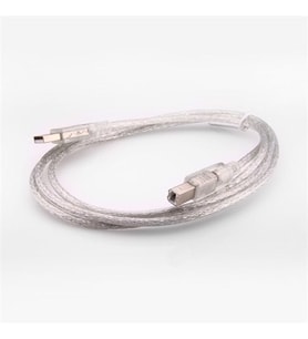 S-Link Usb2.0 1.5M Şeffaf Yazıcı Kablosu